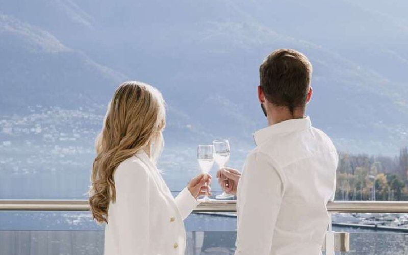 Celebrations with Locarno view