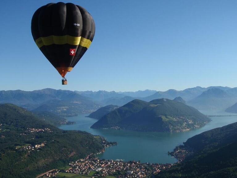 Mongolfiera Lugano Locarno