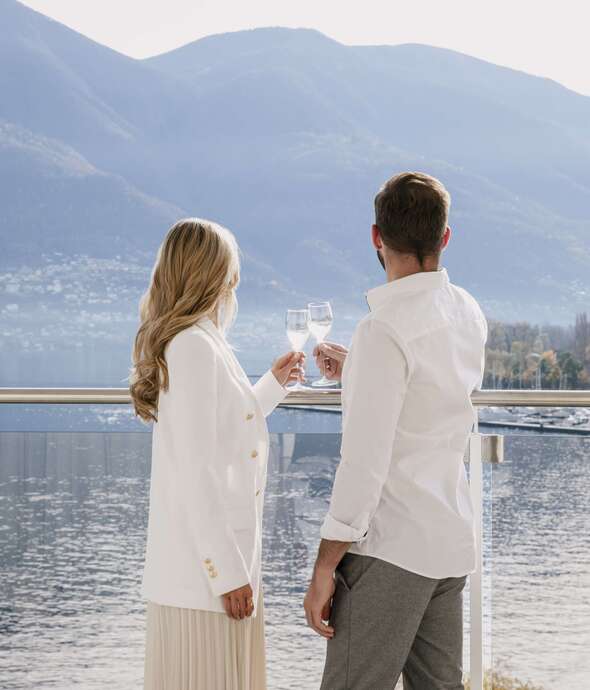 Romantik Hotel am See in Locarno für Paare