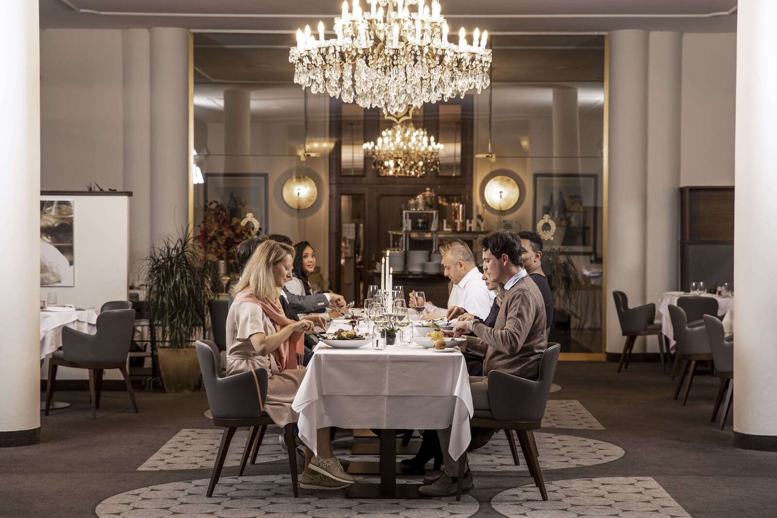 Dîner au bord du lac à Locarno