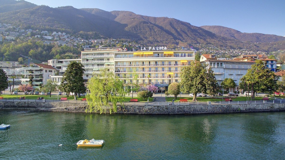 Hotel direkt am See in Locarno La palma au lac
